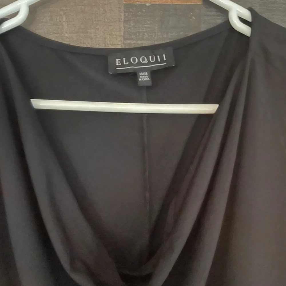 Shell top, black - Picture 2 of 2